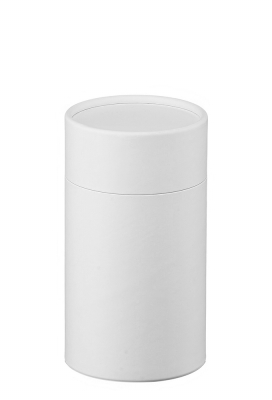 Geschenk Kartonnen Koker Rondo Wit 8.7x15cm 50stuks