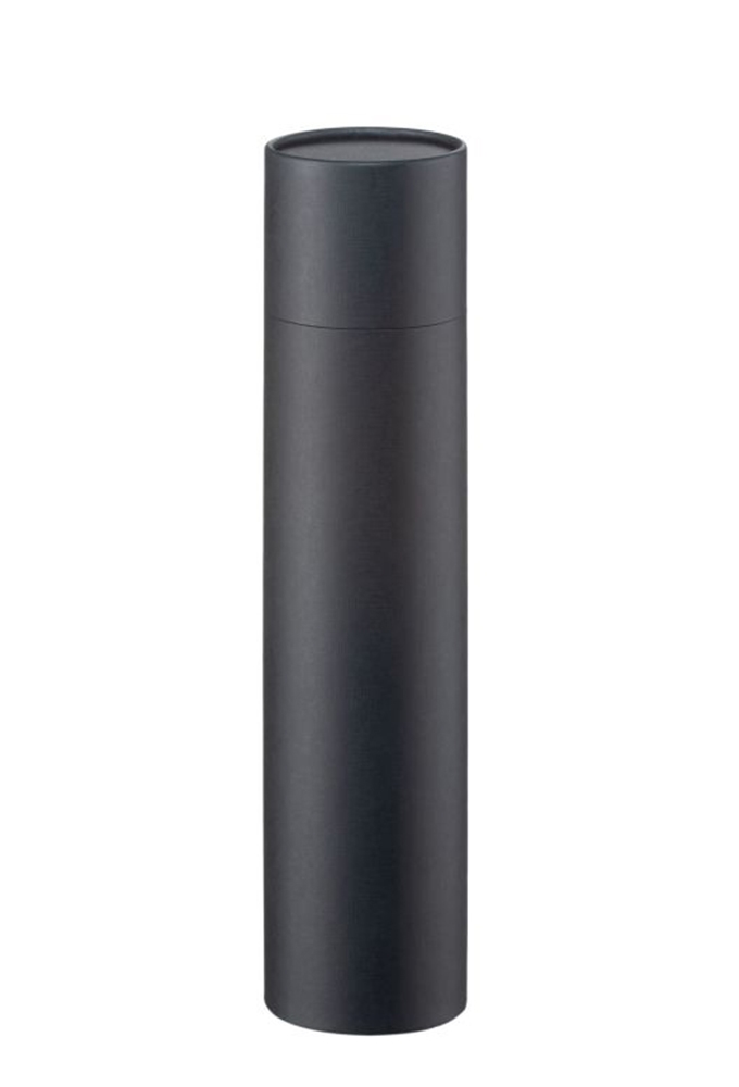 Geschenk Kartonnen Koker Rondo Zwart 7.9x35.5cm 25stuks