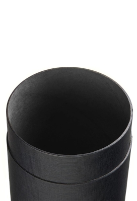 Geschenk Kartonnen Koker Rondo Zwart 7.9x35.5cm 25stuks