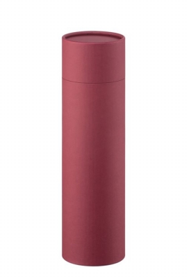 Geschenk Kartonnen Koker Rondo Bordeaux 8.7x31.5cm 25stuks