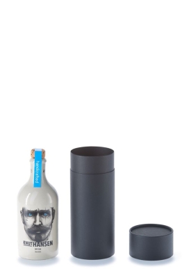 Geschenk Kartonnen Koker Rondo Zwart 9.7x23.5cm 50stuks