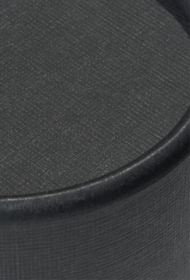 Geschenk Kartonnen Koker Rondo Zwart 9.7x23.5cm 50stuks