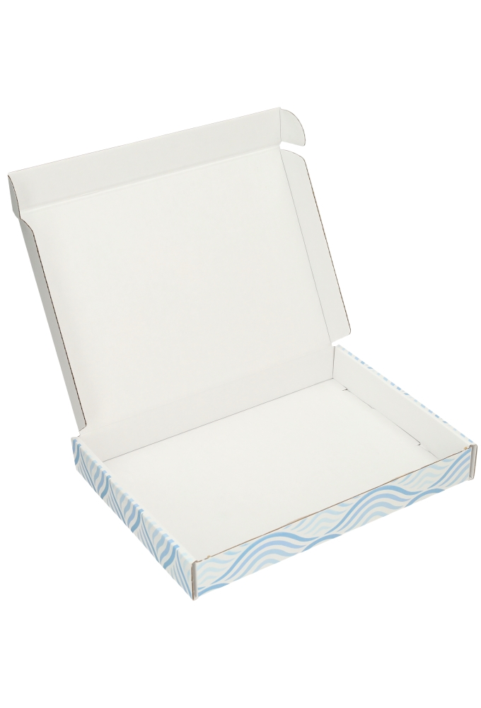 Brievenbusdoos Jij Bent Onze Zorgtopper Flow Blauw A5 22x16x2.8cm 10st