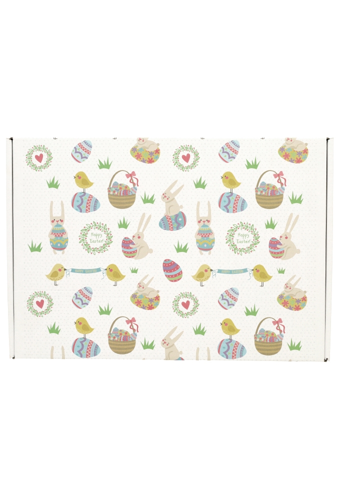 Brievenbusdoos Happy Easter A4 31x22x2.8cm 10stuks