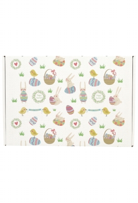 Brievenbusdoos Happy Easter A4 31x22x2.8cm 10stuks