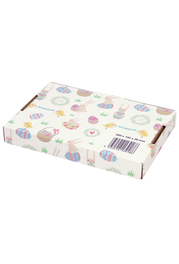 AKTIE Brievenbusdoos Happy Easter A5 22x15.5x2.8cm 10stuks