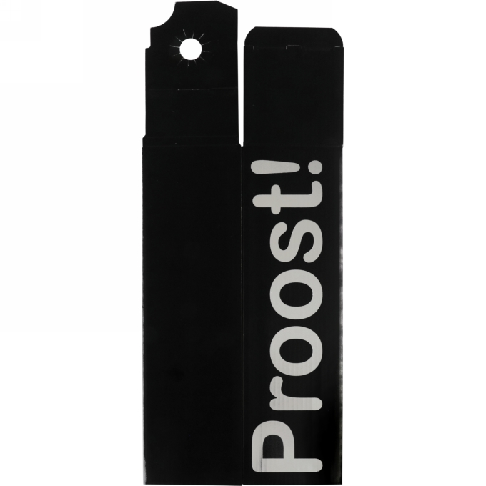 Wijndozen 1-Fles Proost 9.3x9.3x33cm 10stuks