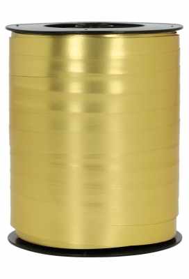 Krullint Mat Metallic Goud 10mm x 250meter