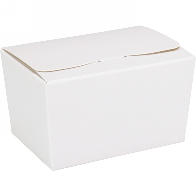 Bonbondoosjes Tumby Wit 150gr 8.9x6x5cm 50st OP IS OP