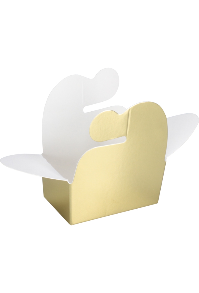 Bonbondoosjes Tumby Goud Vlinder Voor 2 Bonbons 6.7x3.9x3.2cm 50st