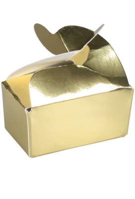 Bonbondoosjes Tumby Goud Vlinder Voor 2 Bonbons 6.7x3.9x3.2cm 50st