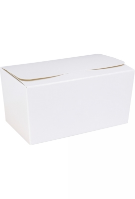 Bonbondoosjes Tumby Wit 750gr 15.2x8,9x7,5cm 25st OP IS OP