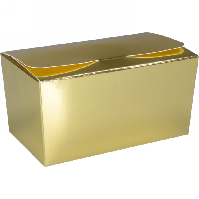 Bonbondoosjes Tumby Goud 500gr 13.2x7.6x7cm 25st OP IS OP