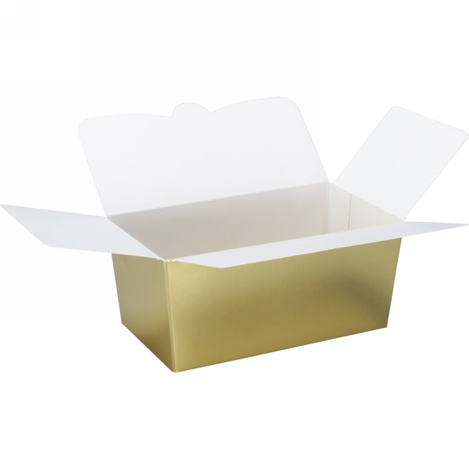 Bonbondoosjes Tumby Goud 250gr 11.3x6.2x5.5cm 50st OP IS OP