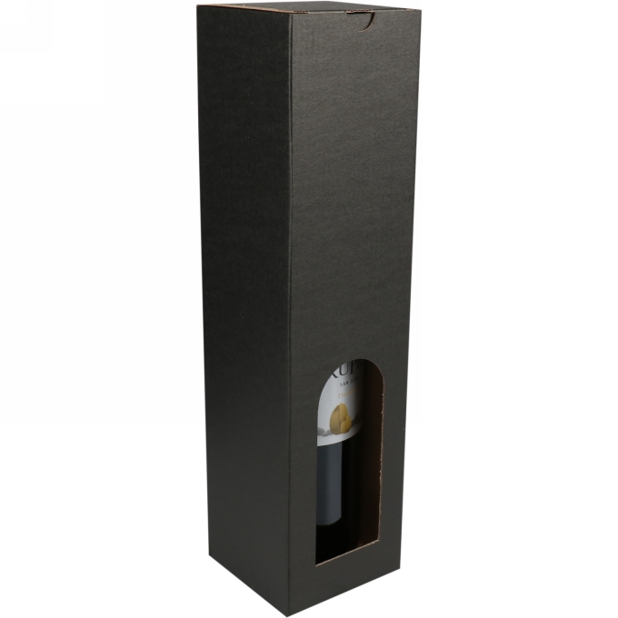 Wijndozen 1-FlesBlack 8.8x8.7x335cm 120stuks