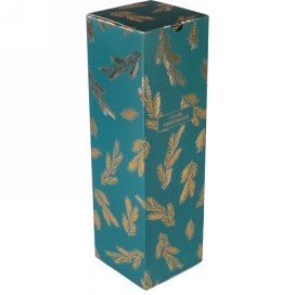 Wijndozen 1-Fles Dennentajkjes 9.5x9.5x33cm 10stuks