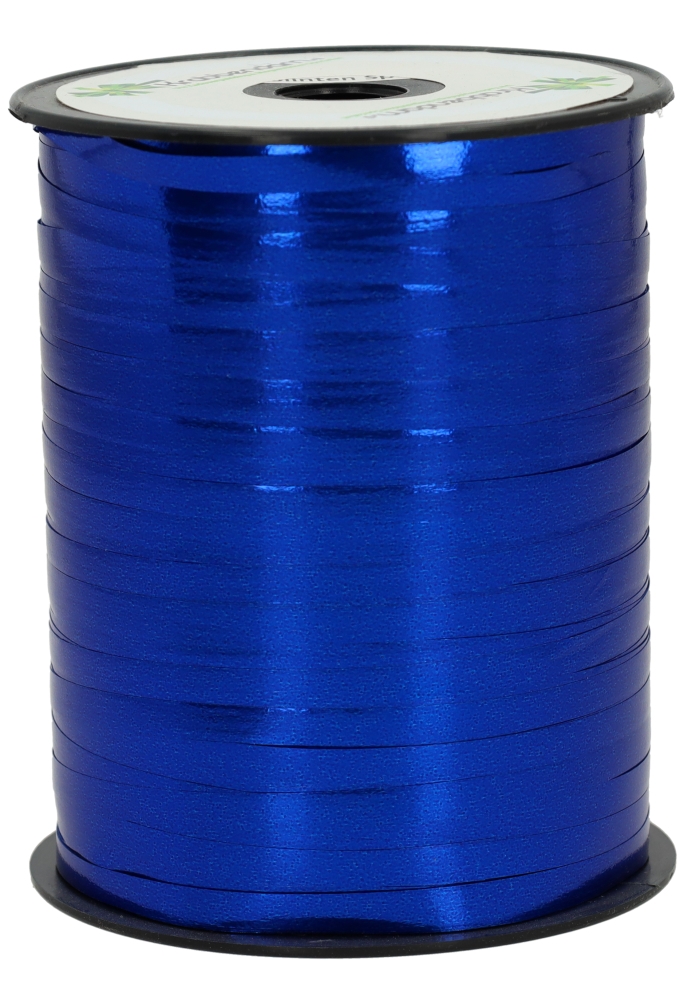 Krullint Metallic Reflex Donker Blauw 5mm x 500 meter 