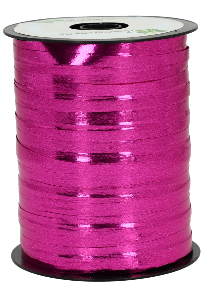 Krullint Metallic Reflex Fuchsia 5mm x 500 meter 