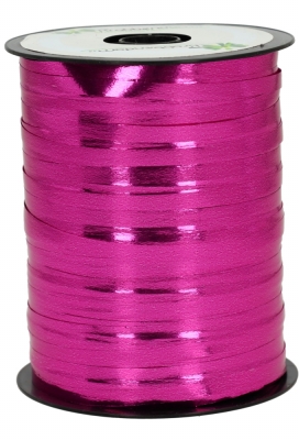 Krullint Metallic Reflex Fuchsia 5mm x 500 meter 