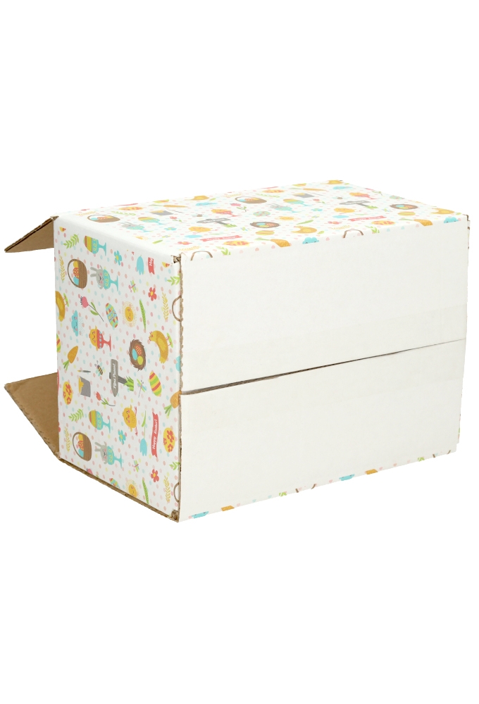 Geschenkdozen Paasprint 21.5x15x12cm 30stuks