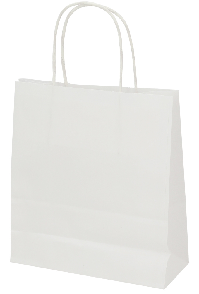 Papieren Draagtas Fijne Pasen Eitjes A5 19x8x21cm 50stuks