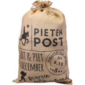 Sint Jutezak Sint Pieten Post 50x80cm Met Koord OP IS OP