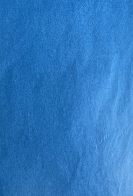 Zijdevloei - Vloeipapier Onbedrukt Blauw Middel 50x70cm 100 vellen