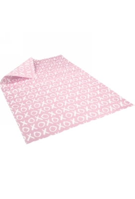 Zijdevloei - Vloeipapier Bedrukt XOXO 50x70cm 100 vellen