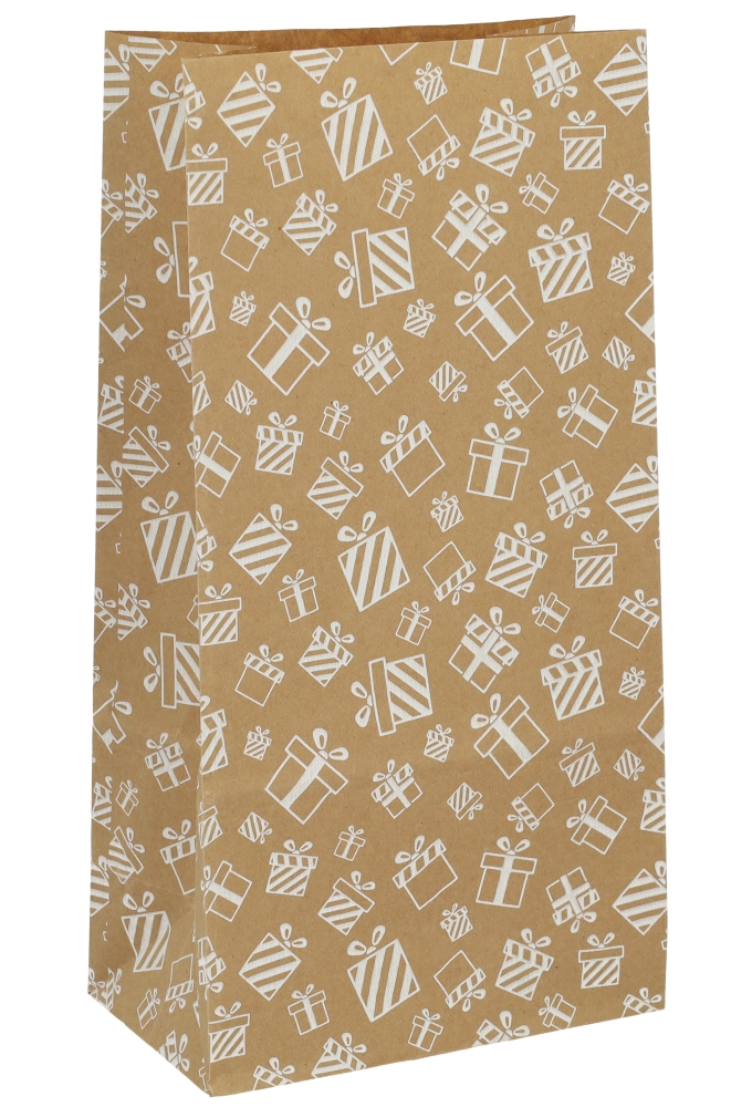 Kadozakje Kadootjes Kraft 16x9x31cm 50stuks OP IS OP