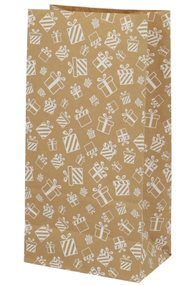 Kadozakje Kadootjes Kraft 16x9x31cm 50stuks OP IS OP