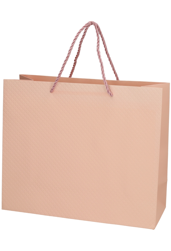 Kadotasjes Everyday Ruitje Roze 31x12x26cm 10stuks