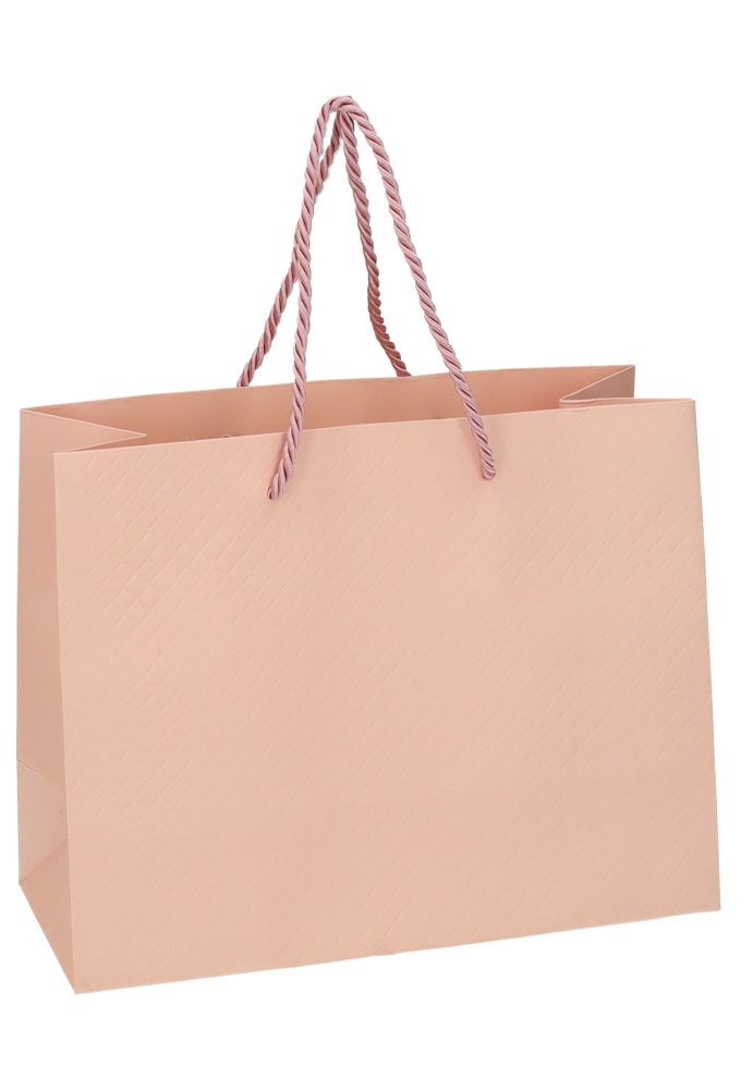 Kadotasjes Everyday Ruitje Roze 23x10x18cm 10stuks