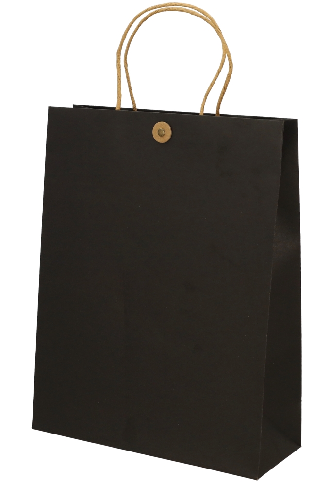 Kadotasjes Everyday Lock Black 25.5x10x33cm 10stuks