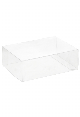 Transparant Rechthoekig Kadodoosje Plastic 12x9x4cm 10stuks