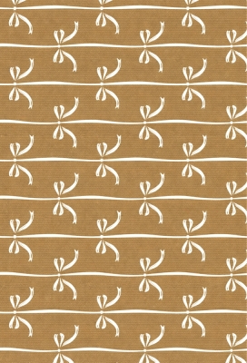 Kadopapier Kraft Bows Wit 70gram 50cm x 200meter