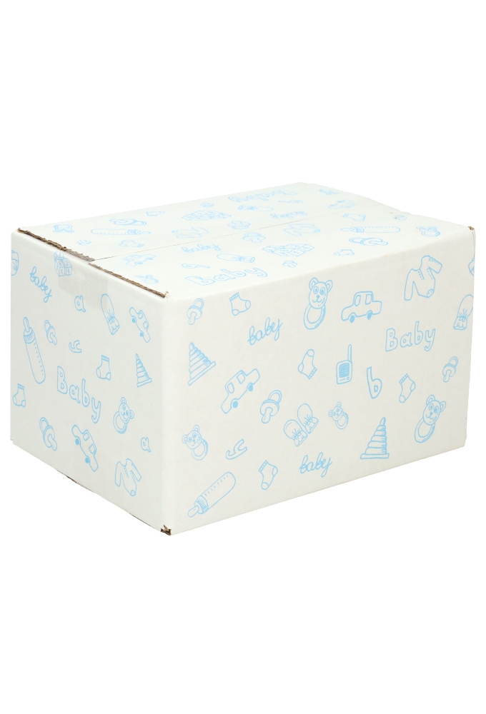 Geschenkdozen Baby Blauw 21.5x15x12cm 30stuks