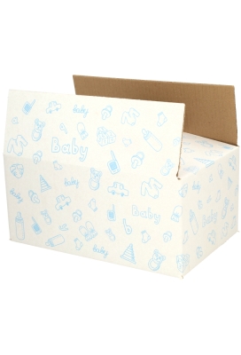 Geschenkdozen Baby Blauw 31x20x14cm 30stuks