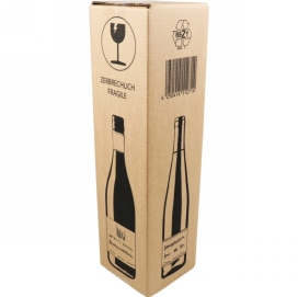 Wijnverzenddoos 1 fles Voor Geschenkdoos 10.5x10.5x42cm 20stuks