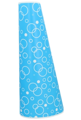 Kadopapier Bubbles Blauw Mat 30cm x 100meter