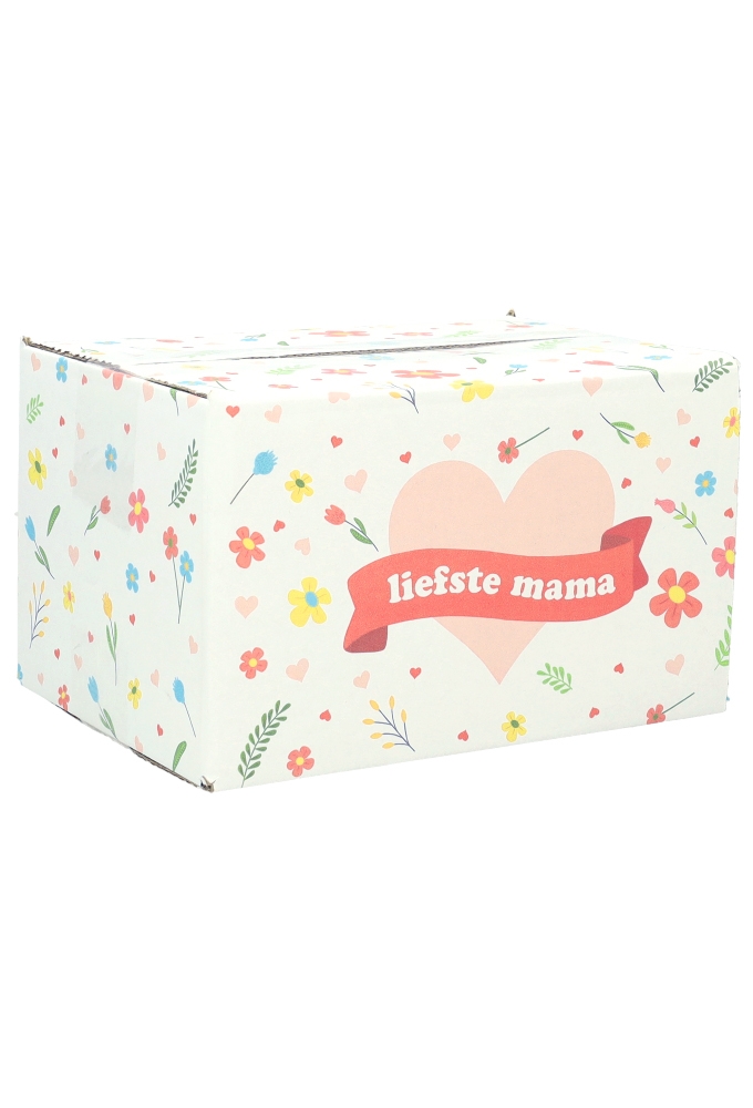 Geschenkdozen Liefste Mama 21.5x15x12cm 30stuks