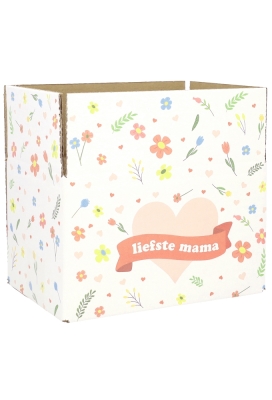 Geschenkdozen Liefste Mama 21.5x15x12cm 30stuks