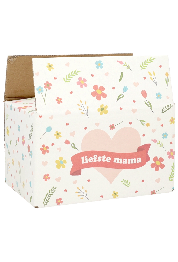 Geschenkdozen Liefste Mama 21.5x15x12cm 30stuks
