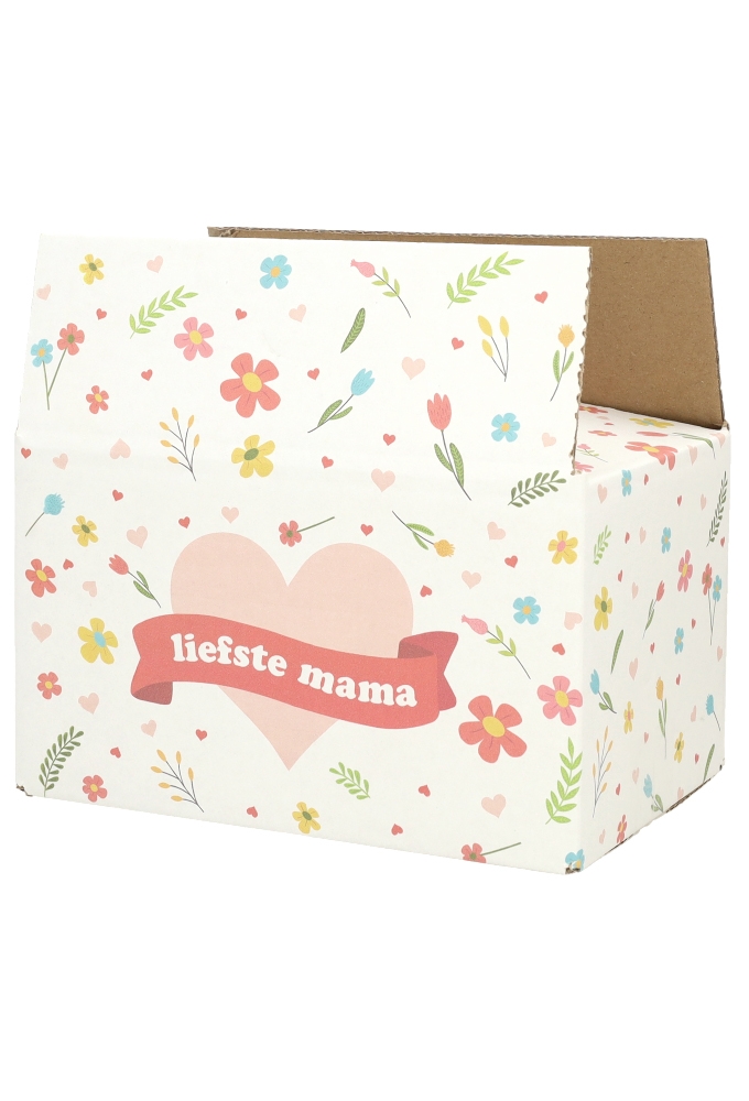 Geschenkdozen Liefste Mama 21.5x15x12cm 30stuks