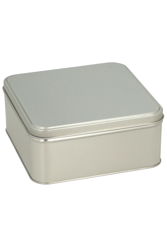 Blikken Blanco Vierkant 15x15x6.5cm 12stuks