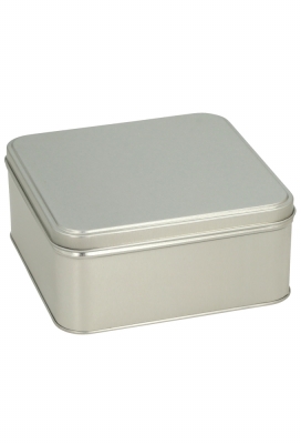 Blikken Blanco Vierkant 15x15x6.5cm 12stuks