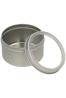 Blikken Blanco Rond 10.1x5.7cm 12stuks