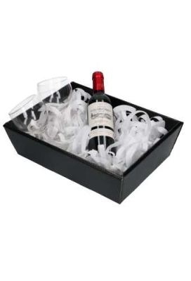 Geschenkdoos Korf Mera Zwart 29x21x9cm 29stuks