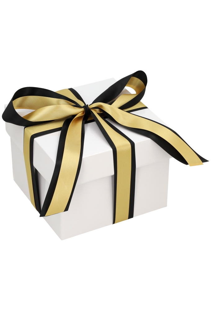 Luxe Geschenkdoos Torino Wit Glossy FSC® 20x20x15cm 20stuks