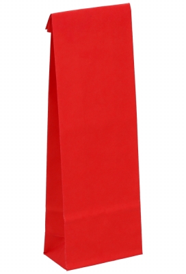 Luxe Blokbodemzakjes Rood Sealbaar 6.8x4x21cm 110grams 100stuks