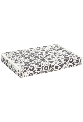 Brievenbusdoos Budget Letters A5 22x15.5x2.8cm - vanaf 50 stuks